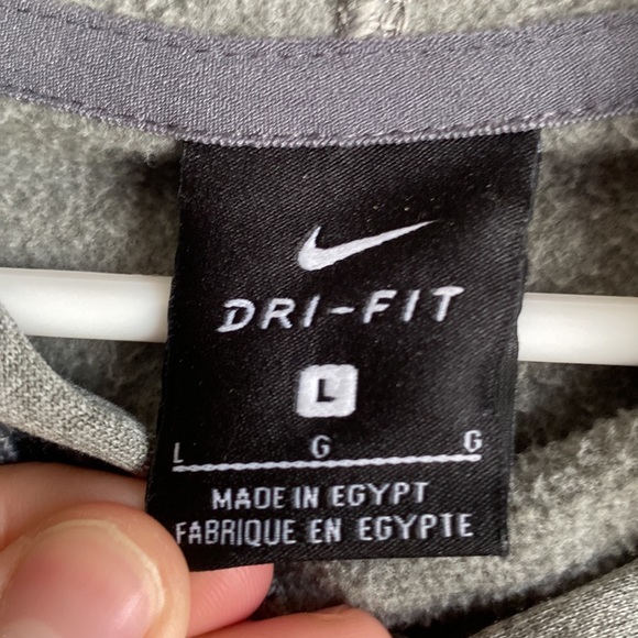 Large Grey Nike Vikings Pullover Sweater USED - Picture 4 of 4